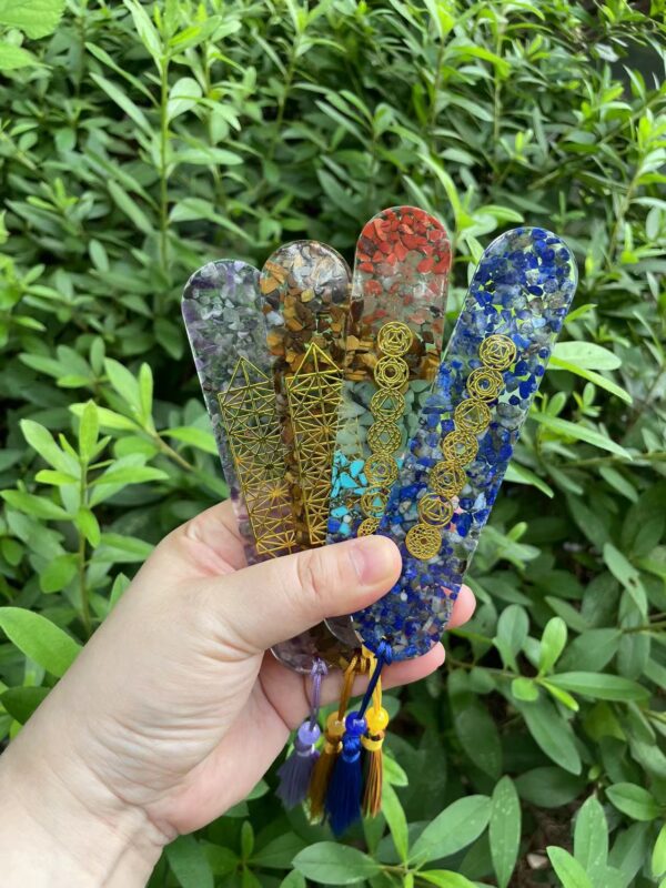 Handmade Gemstone Bookmark ，Elegant Crystal Bookmark - Image 9