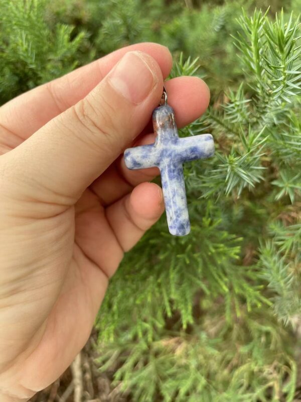 cross crystal pendant,healing cross pendant,spiritual necklace - Image 7