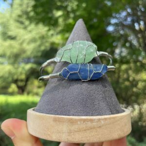 Green Aventurine Stainless Steel