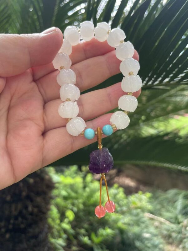 Natural Fluorite Lion