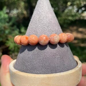 Handmade coral bracelet