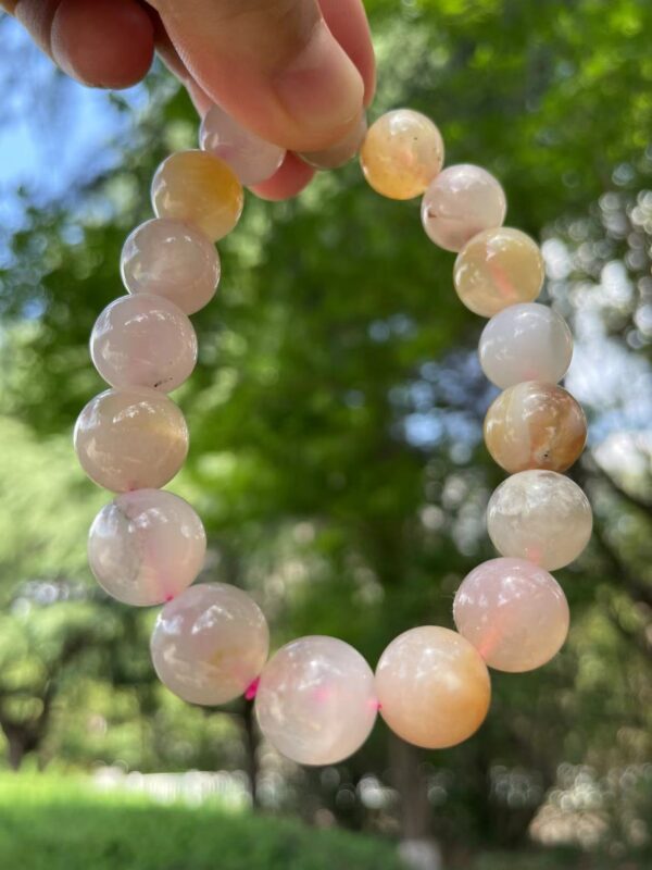 Flower Agate Bracelets