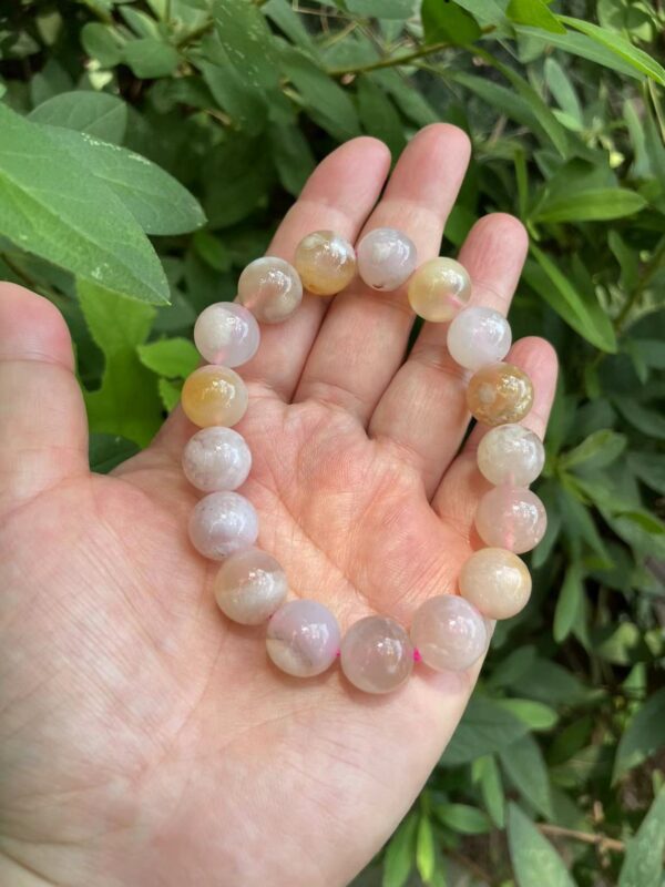 Gemstone Flower Agate bracelet