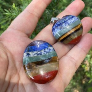 chakra pendant,chakra stone,chakra healing crystal for gift