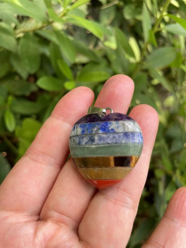 Yoga chakra necklace