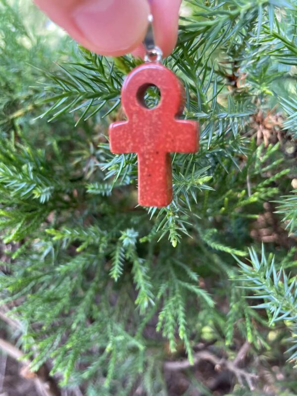 ankh crystal pendant for men/women