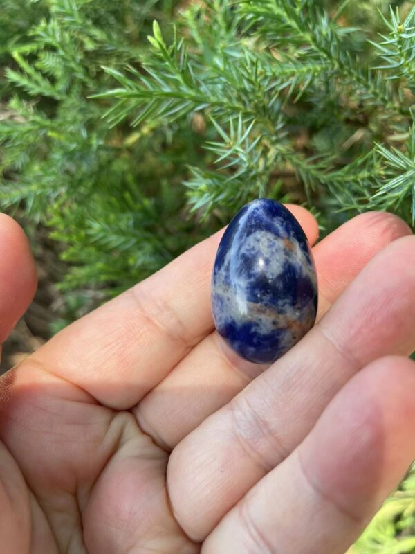 Chakra balancing crystal eggs