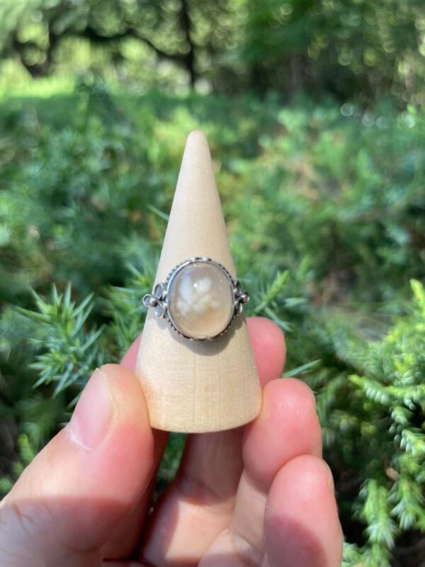 S925 silver crystal ring
