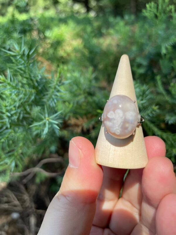 Manifestation crystal ring
