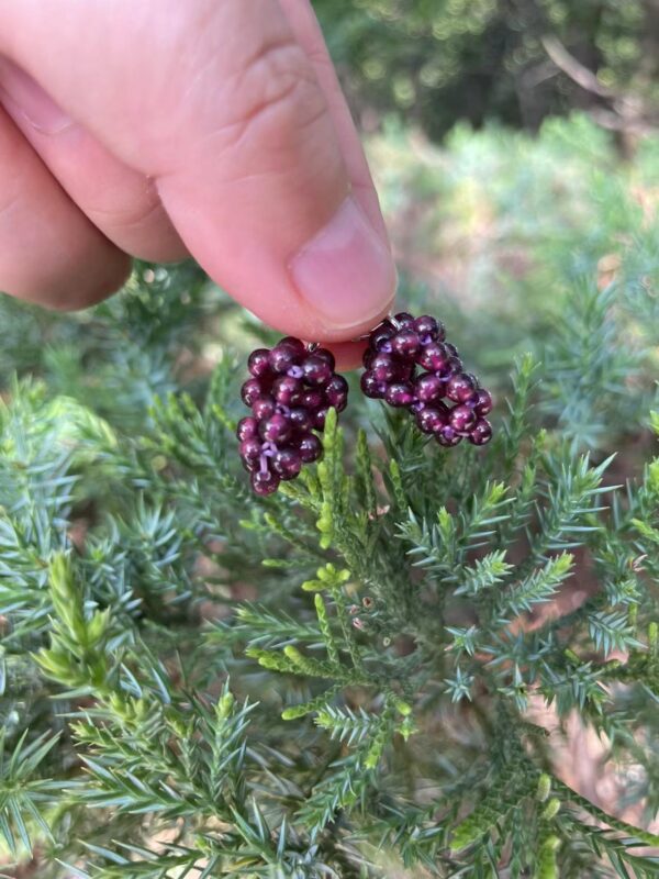 Buy garnet grape pendant