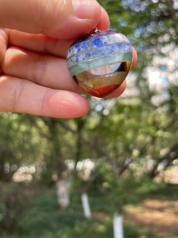 Personalized chakra necklace