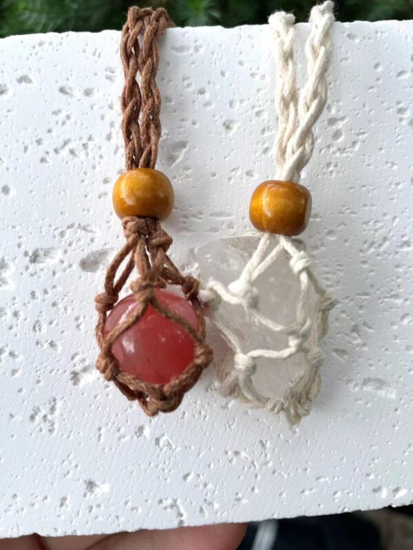 Chakra Crystal Web Holder