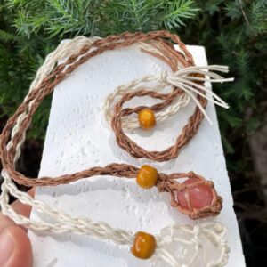 Healing Stone Net Pendant