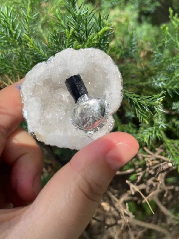 Druzy Gemstone Pendant
