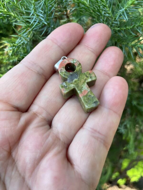 spiritual ankh cross necklace