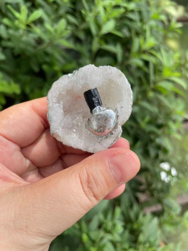 Raw Geode Necklace