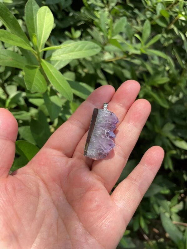 Gem amethyst necklace