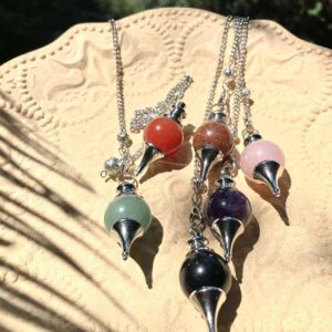 Crystal pendulum